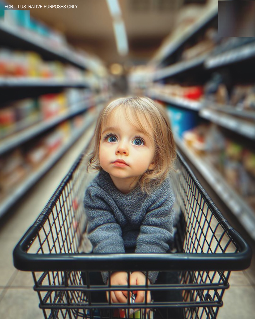 “Don’t Give Me Back, I’m Scared” A Little Girl Appeared in My Shopping Cart and Changed Everything