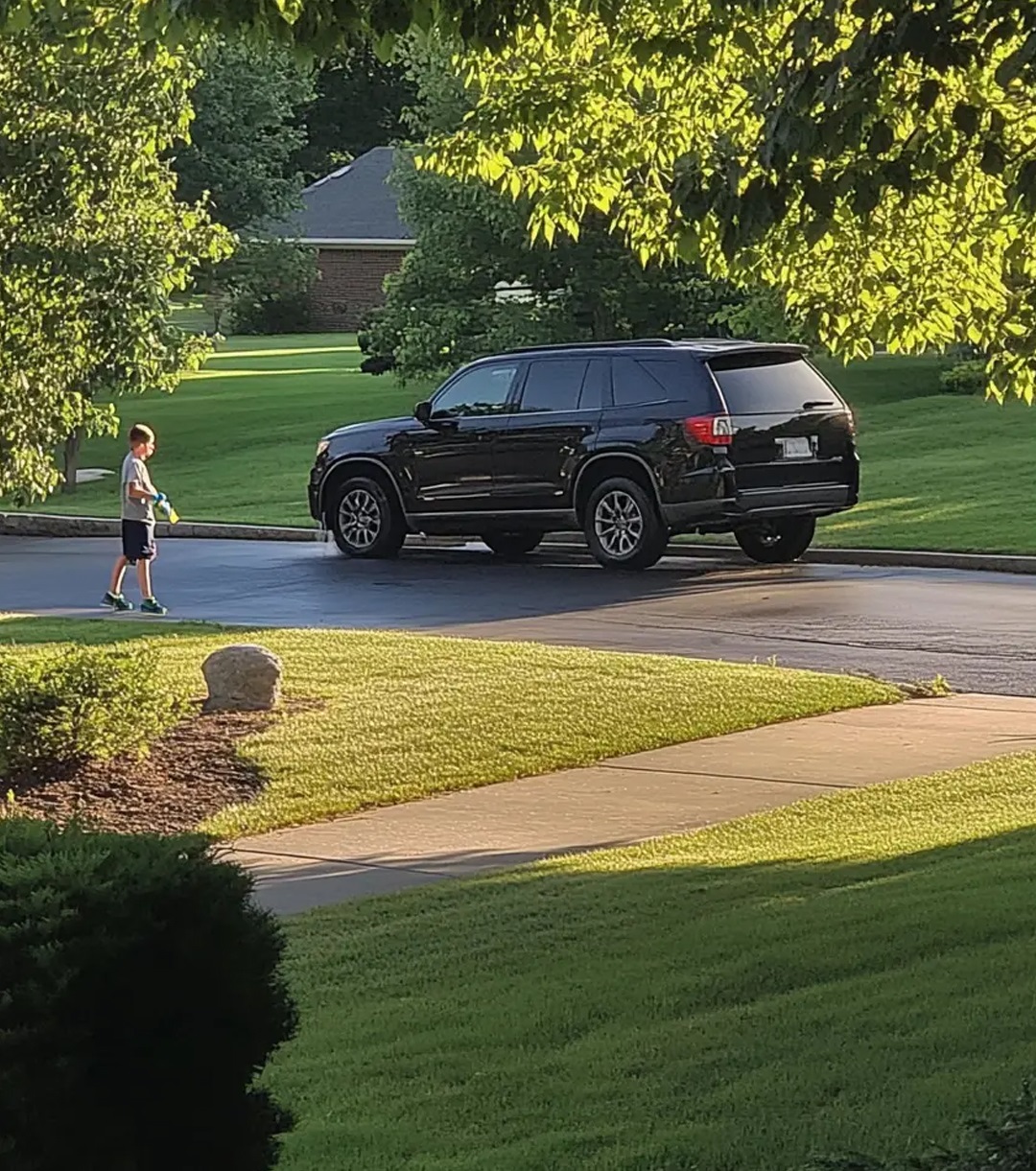 Neighbor Asked My Son to Wash His Car for a Month, Then Refused to Pay – I Taught Him a Lesson of My Own